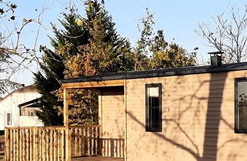 Le Temple-sur-Lot House | Camping du Bosc * - Mobile-home Loggia Comfort (nine 2022) 4 persons