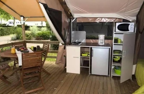 Landry House | Camping Eden de la Vanoise* - Victoria Canvas Bungalow 3 Rooms 5 People Without Sanitary