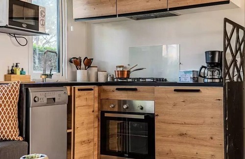 Brem Sur Mer House | Camping L'Océan* - Mobile Home Quattro 5 Rooms 8 People