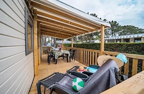 Brem Sur Mer House | Camping L'Océan* - Mobile home Duo 3 Rooms 4 People