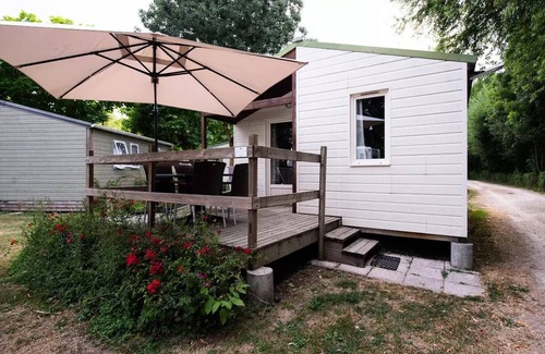 Coulon Ski Chalet | Camping La Venise Verte * - COMFORT chalet 29 m² (2 bedrooms) + 11m² terrace + TV for 5 people