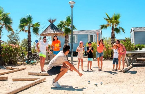 Palavas-les-Flots Ski Chalet | Camping Le Palavas * - 4-room Comfort Chalet for 4/6 people, air-conditioned