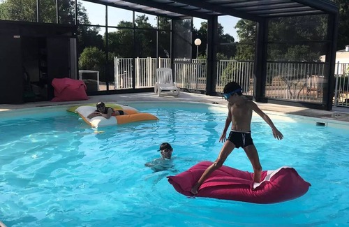 Rocamadour House | Camping LE ROC * - Mobil-Home Vintage (24m2) 4 people