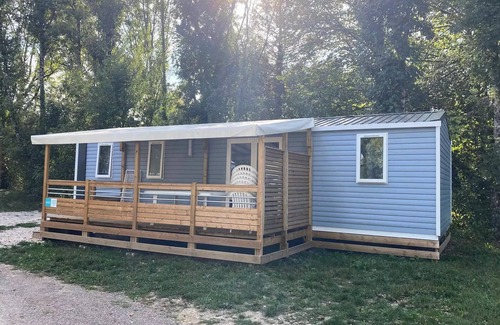 Pont-de-Poitte House | Camping Les Pêcheurs* - Mobile home Family XL 4 rooms 6/7 people Air-conditioned