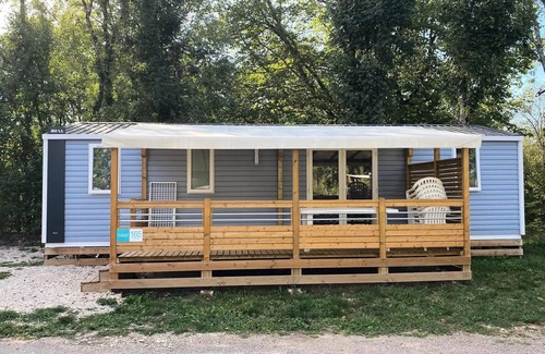 Pont-de-Poitte House | Camping Les Pêcheurs* - Mobile home Family XL 4 rooms 6/7 people Air-conditioned