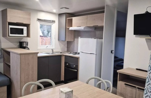 Sallertaine House | Camping Les P'tites Maisons dans la Prairie * - Family mobile home 6 people. - 3CH 6 people