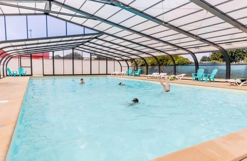 Talmont-Saint-Hilaire House | Camping maeva Escapades Sun Océan * - Mobil Home Confort 3 Rooms 4/6 People + TV