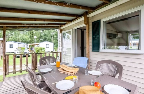 Belus House | Camping maeva Respire La Comtesse * - Lodge Family 4 Rooms 6 People Air Conditioned