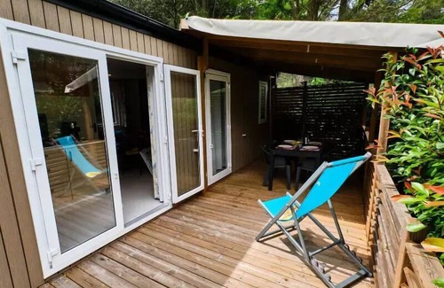 Orgon House | Camping maeva Respire La Vallée Heureuse * - Mobile home Premium Large 3 Rooms 4 People Air Conditioned + TV