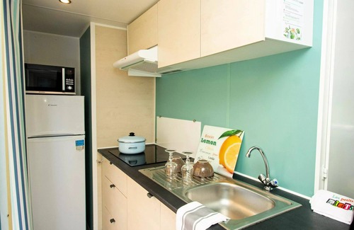 Puget-sur-Argens House | Camping Montana Parc Oasis Village - Coeur de l'Estérel * - Mobil Home Luxury 4 Rooms 6/8 People Air-conditioned + TV