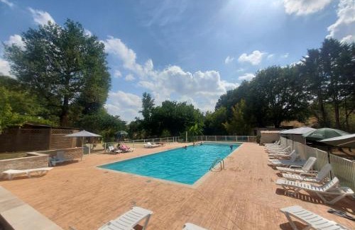 Soturac Other | camping nature le Valenty mobil-home-Dordogne panoramique clim piscine