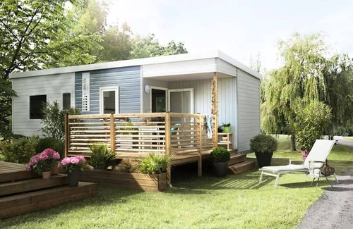 Tredrez-Locquemeau House | Camping Paradis Les Capucines* - Mobile Home Declick 4 rooms 6 people