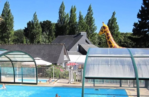 Tredrez-Locquemeau House | Camping Paradis Les Capucines* - Mobile Home Declick 4 rooms 6 people