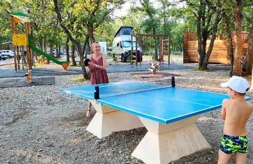 Bauduen House | Camping Tikayan Rives du Lac de Sainte Croix* - Tennessy mobile home with 2-room jacuzzi for 2 people Air-conditioned