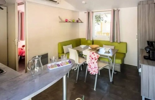Torreilles House | Campsite La Palmeraie * - Classic 3-room mobile home for 4/6 people Air-conditioned