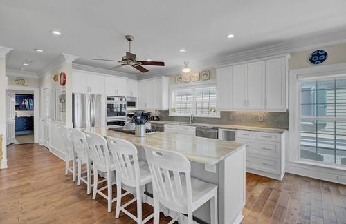 Isle of Palms House | Can't Top This, 706 Ocean Boulevard|Oceanfront|Sleeps 25|Private Pool|Fantastic Amenities and Dec.