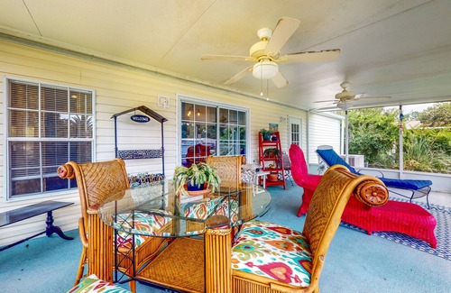 Astor House | Canal-Front Home with Private Covered Boat Dock & Waterfront Screened Porch