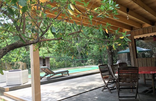 Lege-Cap-Ferret Ski Chalet | *CAP FERRET* VILLA LARGE WOODEN CHALET 5 BR + SWIMMING POOL + Garden BAR/BBQ