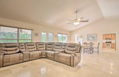 Burnt Store House | Cape Coral Home with Lanai Less Than 1 Mi to Boat Ramp!