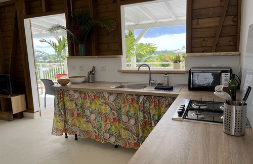 Port-Louis Apartment | Caraïbe Creol' Keys Spacieux T2 Avec vue - 10 min à Pied de la Plage