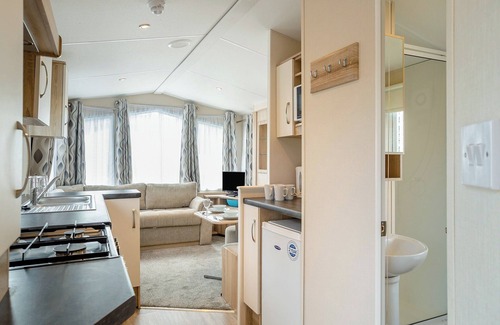 Bridport House | Caravan with one double and one twin.