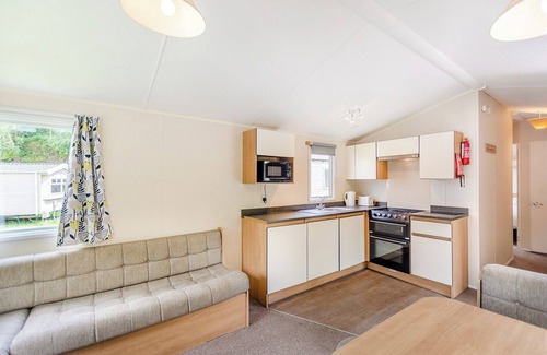 Longridge House | Caravan with one double and two twin.