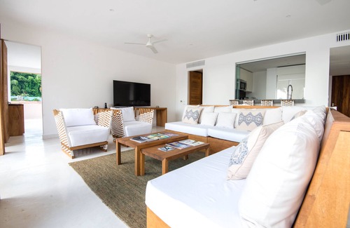 Costa Careyes Apartment | Careyes Beachfront Penthouse Ocean View, Private Pool & Lounge Area