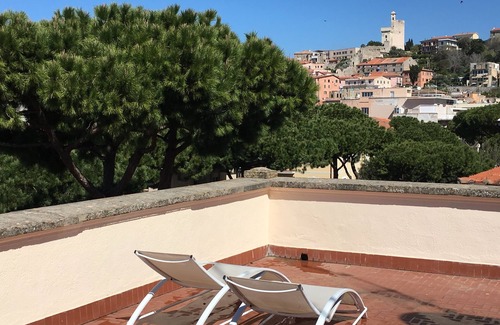 Terracina House | Carmina's penthouse, with elevator, centrally located and close to the sea
