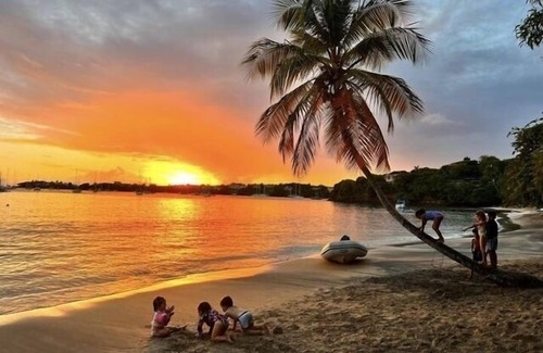 Lance aux Epines Boat Rental | Carribbean Boatafloat, Jump in the Sea, paddleboard to Beach, Stargaze on Deck.