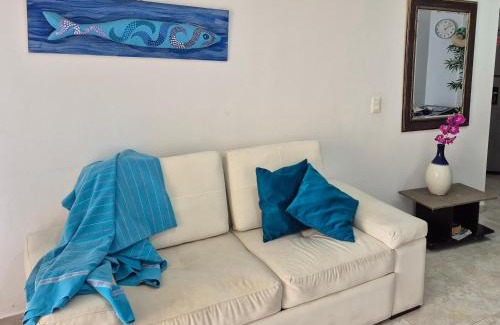 El Cabrero Apartment | cartagena balcon con vista al mar