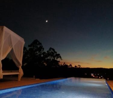 Sanxenxo Hotel | Casa Albarari Boutique Double Rooms with access to shared Infinity Pool