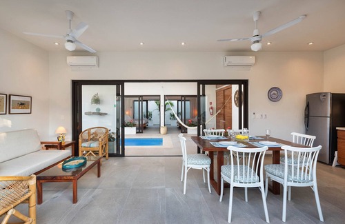 San Francisco House | Casa Arena: House with Private Pool, Terrace & Partial Ocean View