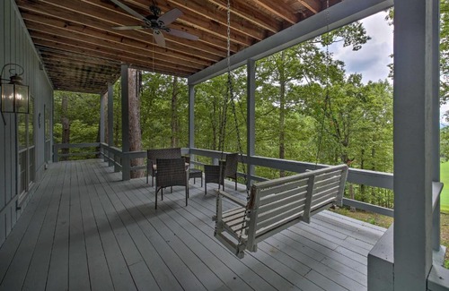 Hot Springs Village House | Casa Azul on Cortez Golf Course Decks and Views!