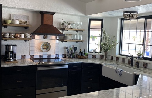 Lake Havasu City House | Casa Bella Havasu with partial lake view and pool