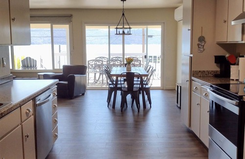 Clearlake Park House | Casa Blanca waterfront house with private pier & kayaks, sleeps 8