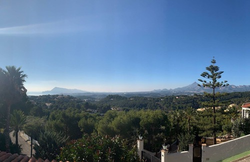Altea la Vella Apartment | Casa Blanca, with private pool, terrace and sea view