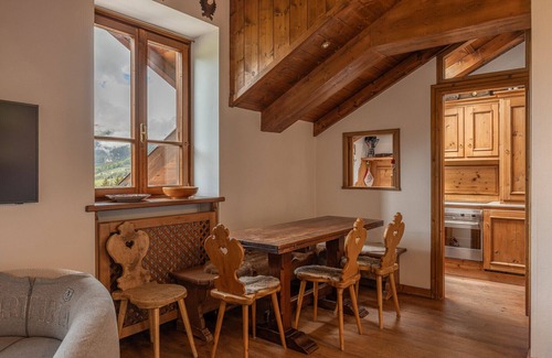 Cortina d'Ampezzo Apartment | Casa Blue Lodge, panoramic and comfortable