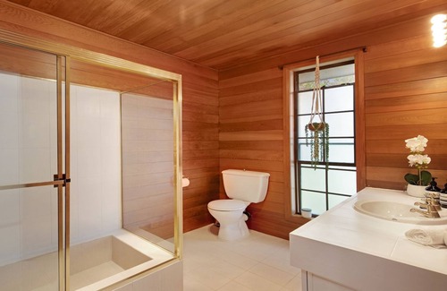 Culburra Beach House | Casa Culburra - mid-century modern style retreat with fireplace, swimming pool, and billiard table