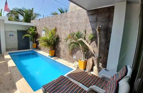 Zona Norte Cottage | Casa Playa Arreboles is located in front of the beach, ideal for families.