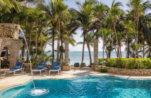 Soliman Bay Villa | Casa Priakos – 5BR Beachfront Villa with Pool & Ocean View Suites Near Tulum
