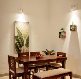 Kudal Apartment | CasaKai 2BHK Bohemian Spread with 3 Patios & Pool, Near Thalassa
