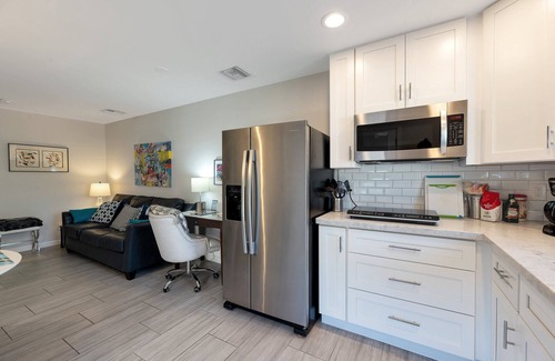 Cactus Glen House | Casita with private entrance and courtyard with on premises and street parking