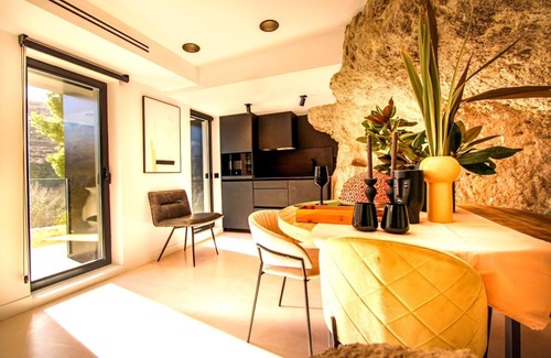 Jorquera Apartment | Cave Villa PIACORY (Lomas de Ruvira cave hotel)