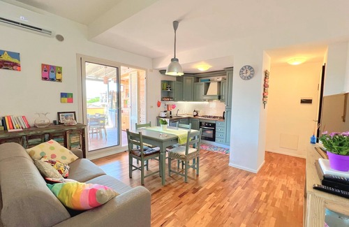 Porto Recanati Apartment | CAYO RICO [Downtown by the SEA] Terrace, A/C, BBQ