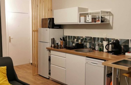 Reims City Centre Apartment | Center Reims Moderne with balcony and parking