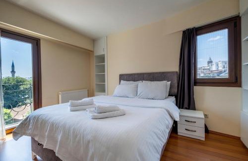 Tophane Apartment | Central 1-BR Apartment with Sea View Near Galataport