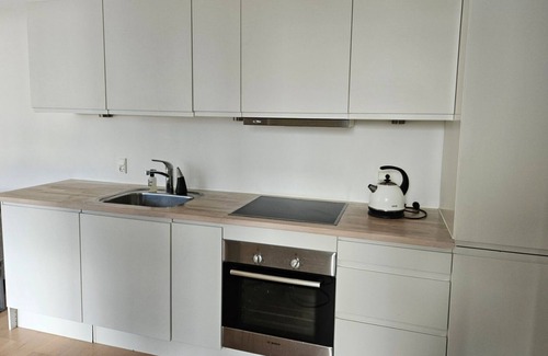 Øgadekvarteret Apartment | Central apartment with panoramic view and roof terrace