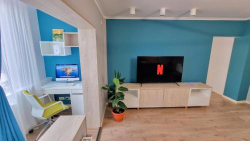 Otopeni Apartment | Central Chic Otopeni - Self Check-in, Netflix, HBO MAX