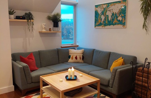 Magog Condo | Central & Cozy Lakeview condo within walking distance of Lake Memphremagog.
