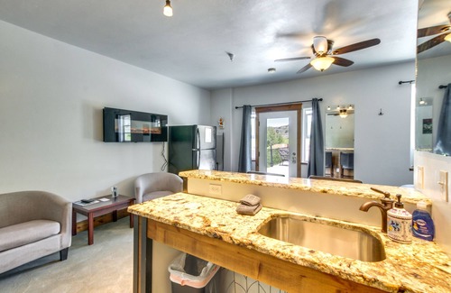 Lava Hot Springs Apartment | Central Lava Hot Springs Studio w/Deck & Views!